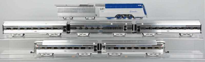 Appraisal: K-Line Crusader Passenger Train Set Contemporary Seven pieces include no