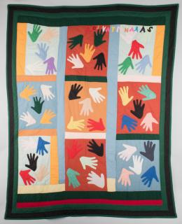 Appraisal: Sarah Mary Taylor Hands Quilt Sarah Mary Taylor Mississippi -