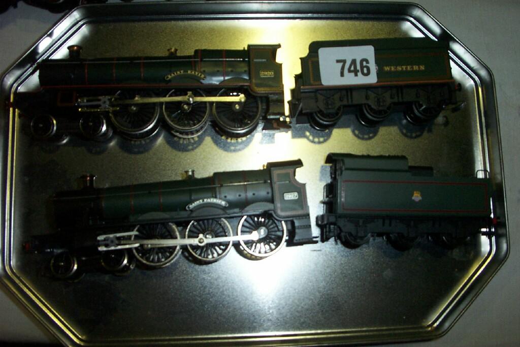 Appraisal: A collection of two Hornby gauge railway locomotives Saint Class