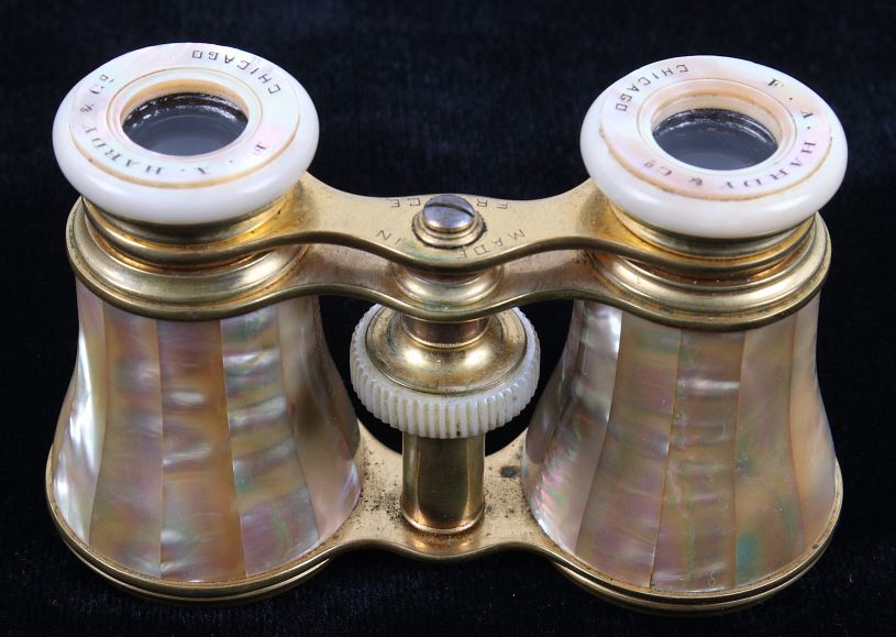 Appraisal: F A Hardy Co Mother Of Pearl Opera Glasses Included