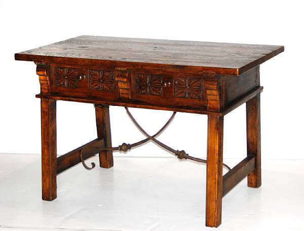 Appraisal: An Italian Renaissance style trestle table