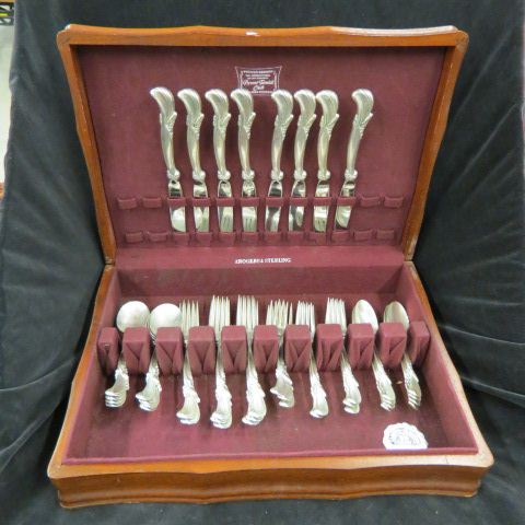 Appraisal: pc Wallace Waltz of Spring SterlingFlatware Service for excellent no