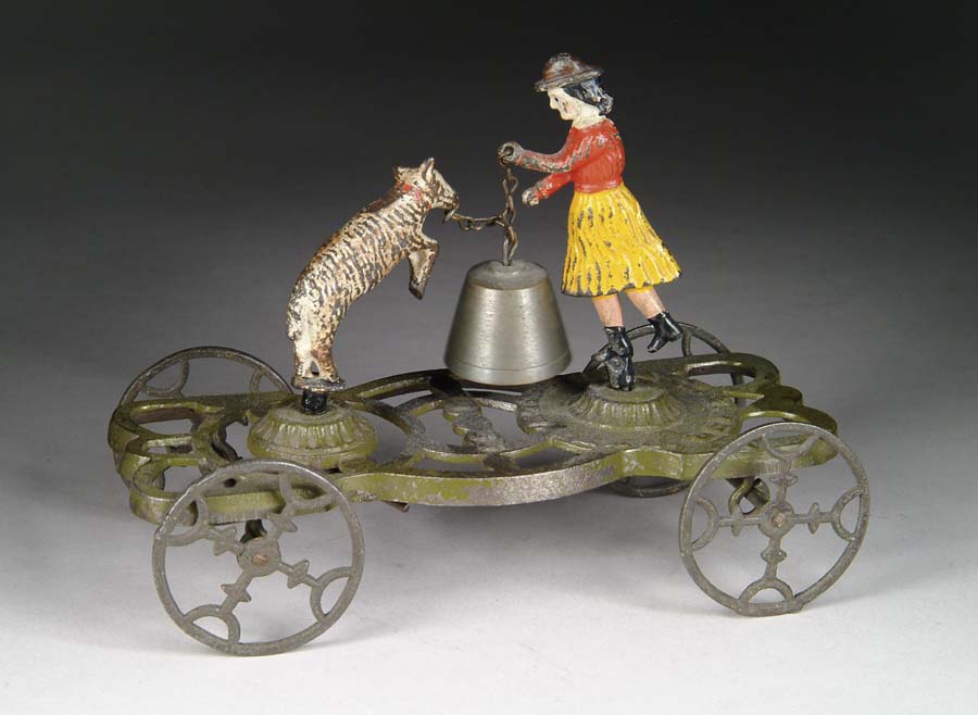 Appraisal: MARY AND HER LITTLE LAMB BELL TOY Manufactured by The