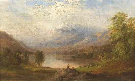 Appraisal: Robert Scott Duncanson American - The Apennines Italy oil on