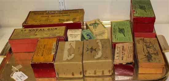 Appraisal: A collection of fourteen boxed Britains and Hill Co diecast