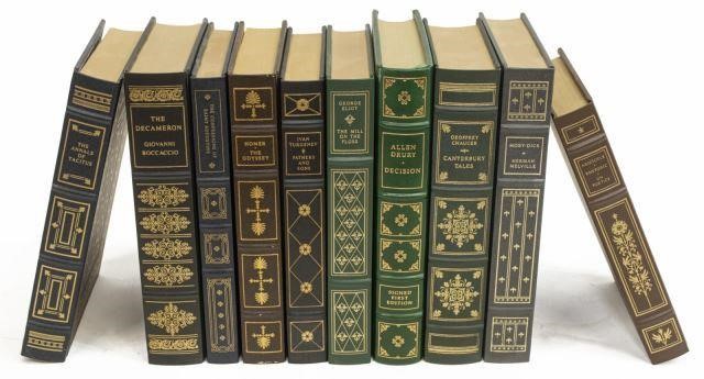 Appraisal: lot of Books published by the Franklin Library with gilt