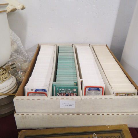 Appraisal: Large Box of Baseball Cards