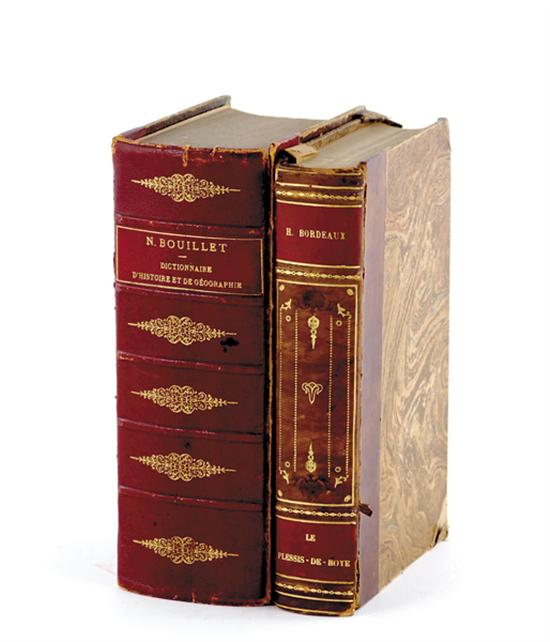 Appraisal: Books French text dictionary and history Bouillet M N DICTIONNAIRE