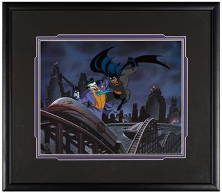 Appraisal: Batman The Animated Series Limited Edition Cel Warner Bros Number