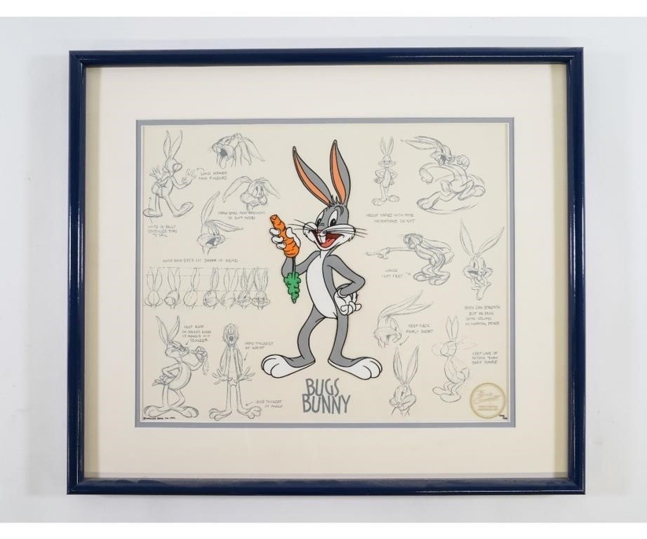 Appraisal: Bob Clampett - handpainted limited edition cel the model series