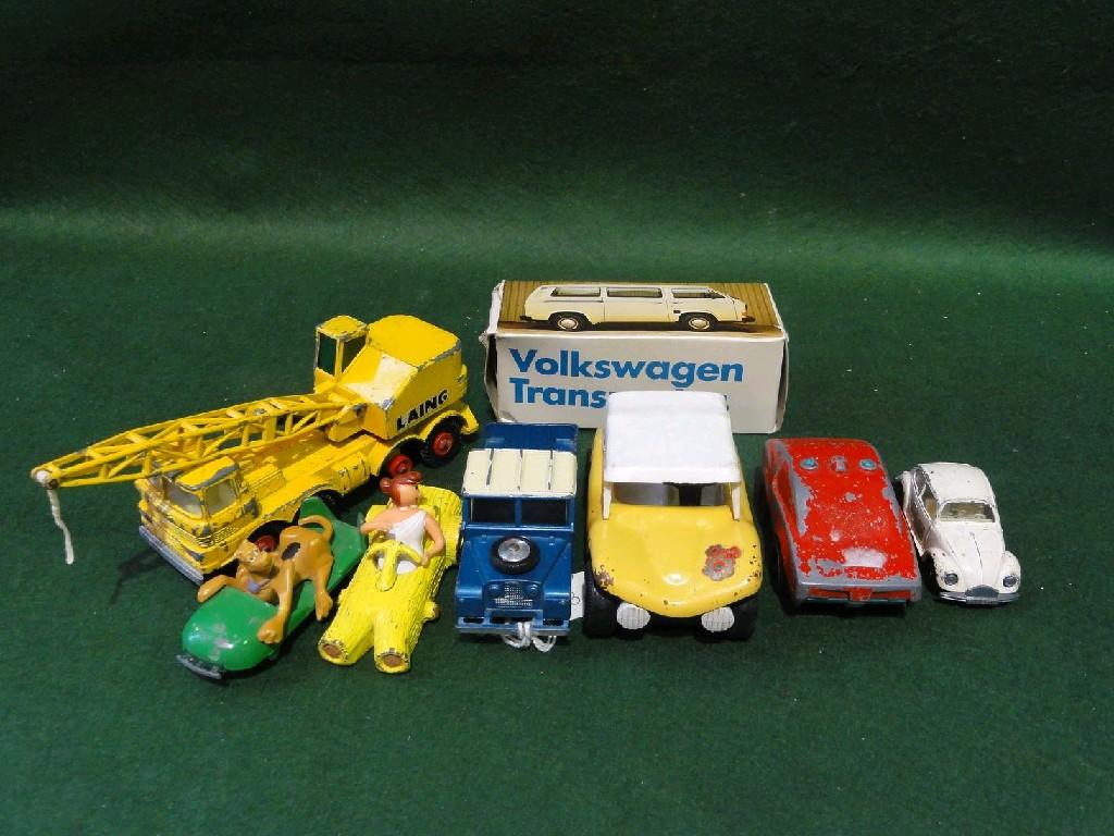 Appraisal: A large collection of Corgi Dinky and Matchbox toys of