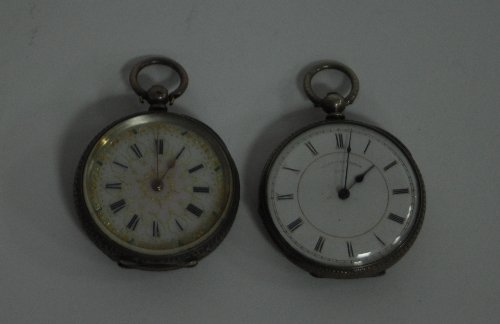 Appraisal: A lady's open faced pocket watch the movement signed Gindrat