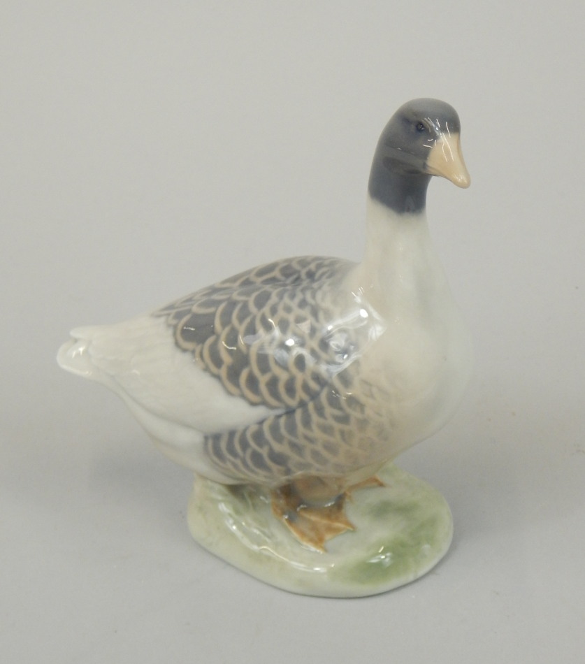 Appraisal: A Royal Copenhagen figure of a goose number cm high