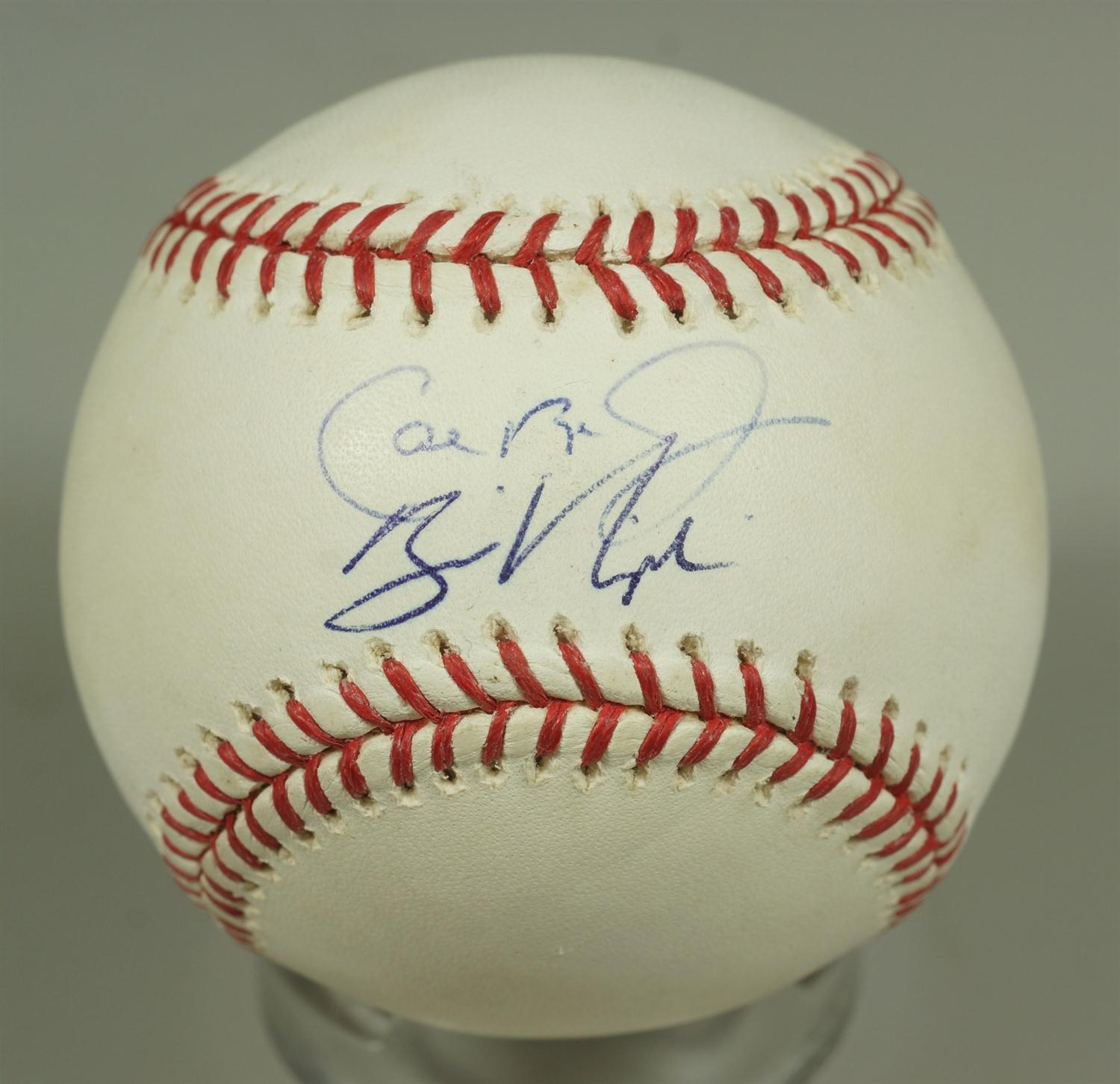 Appraisal: Cal Ripken HOF and Billy Ripken unique co-signed Rawlings Official