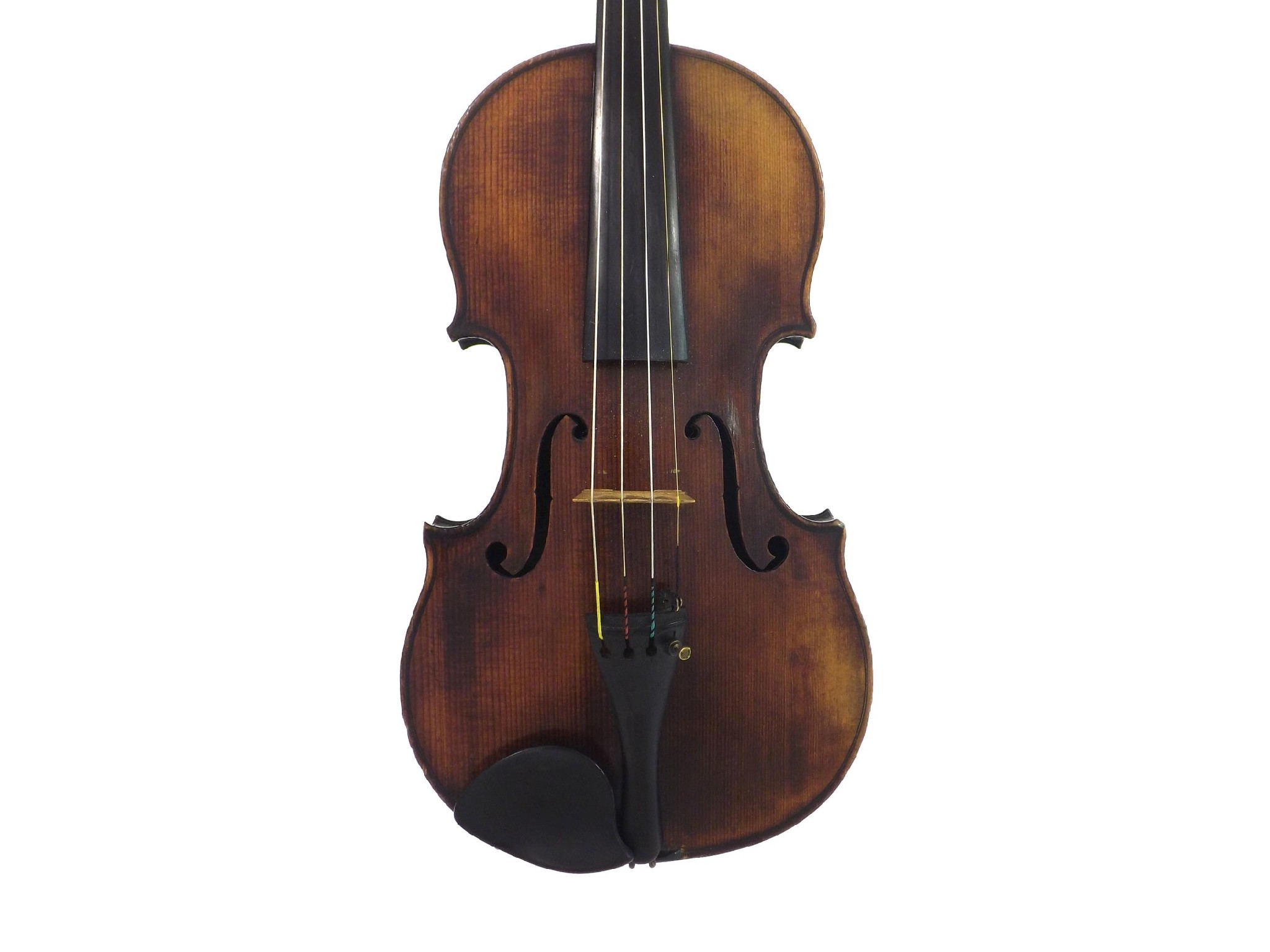 Appraisal: French violin labelled C A Miremont fecit Parisius Anno Dni