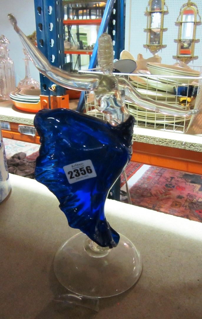 Appraisal: An Italian glass figure probably Murano circa a f