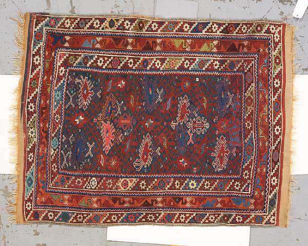 Appraisal: A Bergama rug Turkey size approximately ft in x ft