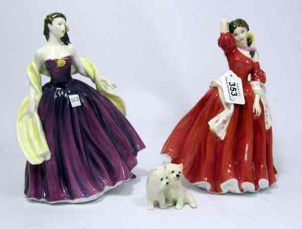 Appraisal: Royal Doulton Figures Ellen HN Special Celebration HN and a