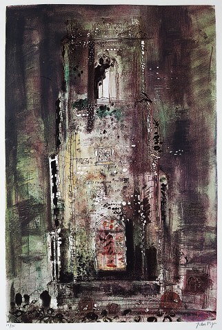 Appraisal: John Piper British - Corton Church Suffolk Levinson signed and