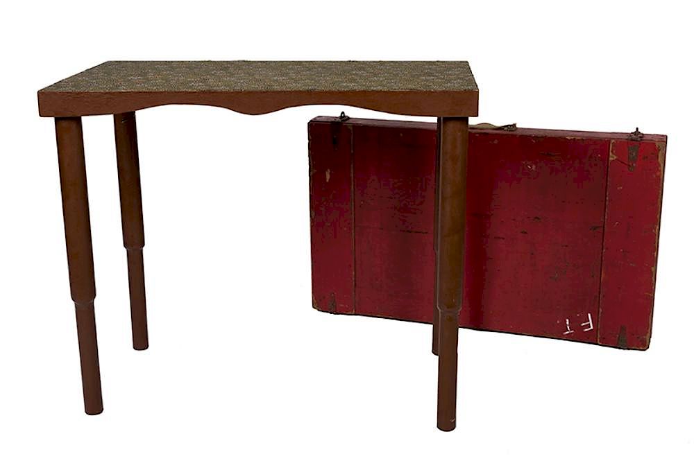 Appraisal: The Great Virgil s Floating Table Virgil Virgil Harris Mulkey