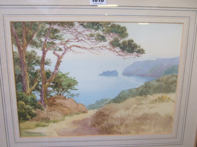 Appraisal: Margaret Waller early th century Cornish Coastal Scenes a pair