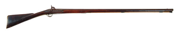 Appraisal: CONVERTED WILSON TRADE GUN Cal part oct bbl Marked MINORIES