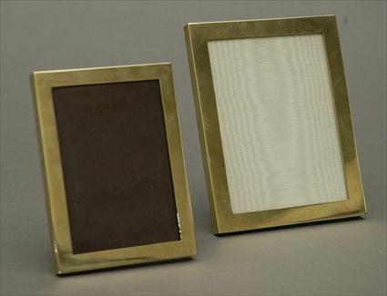 Appraisal: Cartier K Gold Picture Frame Together with a Tiffany Co