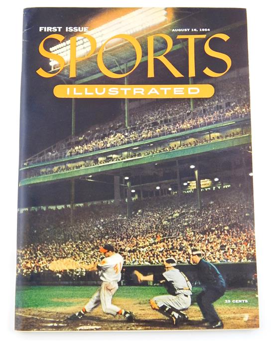 Appraisal: Mid- th C copy of Sports Illustrated The New Weekly