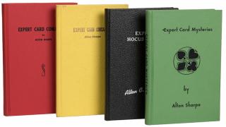 Appraisal: Sharpe Alton Four Deluxe Volumes on Card Magic Including Expert