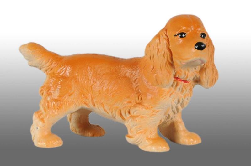 Appraisal: Cast Iron Cocker Spaniel Dog Doorstop Description Full-figure solid casting