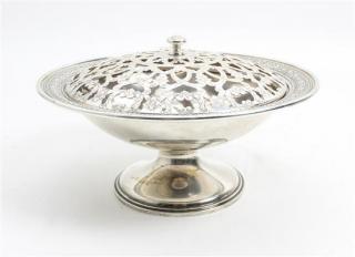 Appraisal: An American Silver Center Bowl The Randahl Shop Chicago IL