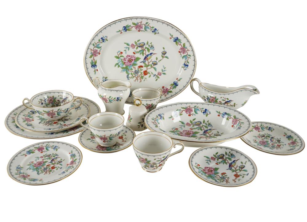 Appraisal: AYNSLEY BONE CHINA SERVICE - 'Pembroke' pattern printed factory marks