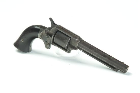 Appraisal: WILLIAM UHLINGER POCKET REVOLVER caliber rimfire '' octagonal barrel with