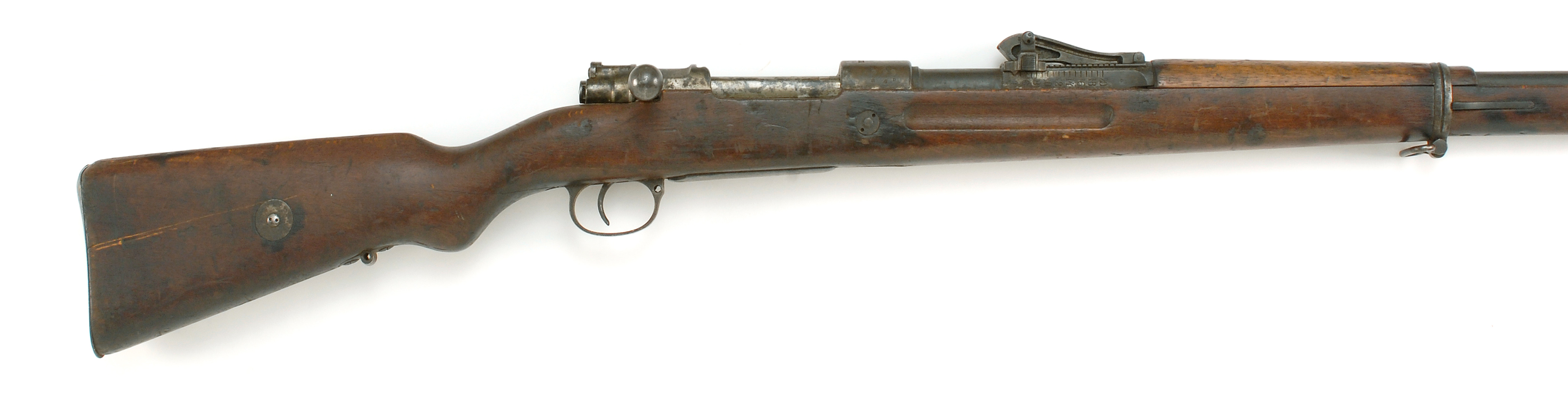 Appraisal: GERMAN MAUSER MODEL BOLT-ACTION RIFLE mm Serial Blued finish with