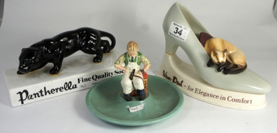 Appraisal: Advertising Figures Beswick Timpson Shoes Van Dal Shoes made by