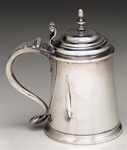 Appraisal: Sterling tankard th century