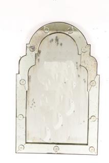 Appraisal: Venetian Art Deco Style Mirror Continental likely Italian th century