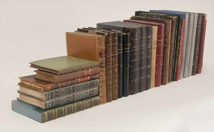 Appraisal: LITERATURE - VOLUMES Fine group of literature including works by