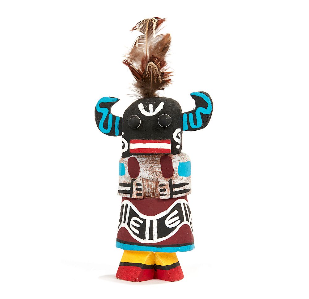 Appraisal: Rt Black Ogre Kachina Nataska Leroy Pooley Rt Black Ogre