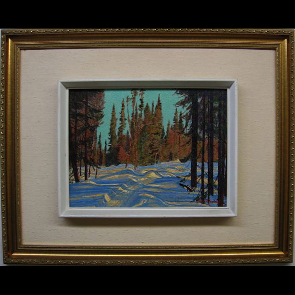 Appraisal: PAUL RODRIK - CANADIAN TASHOTA TRAIL ONT OIL ON MASONITE