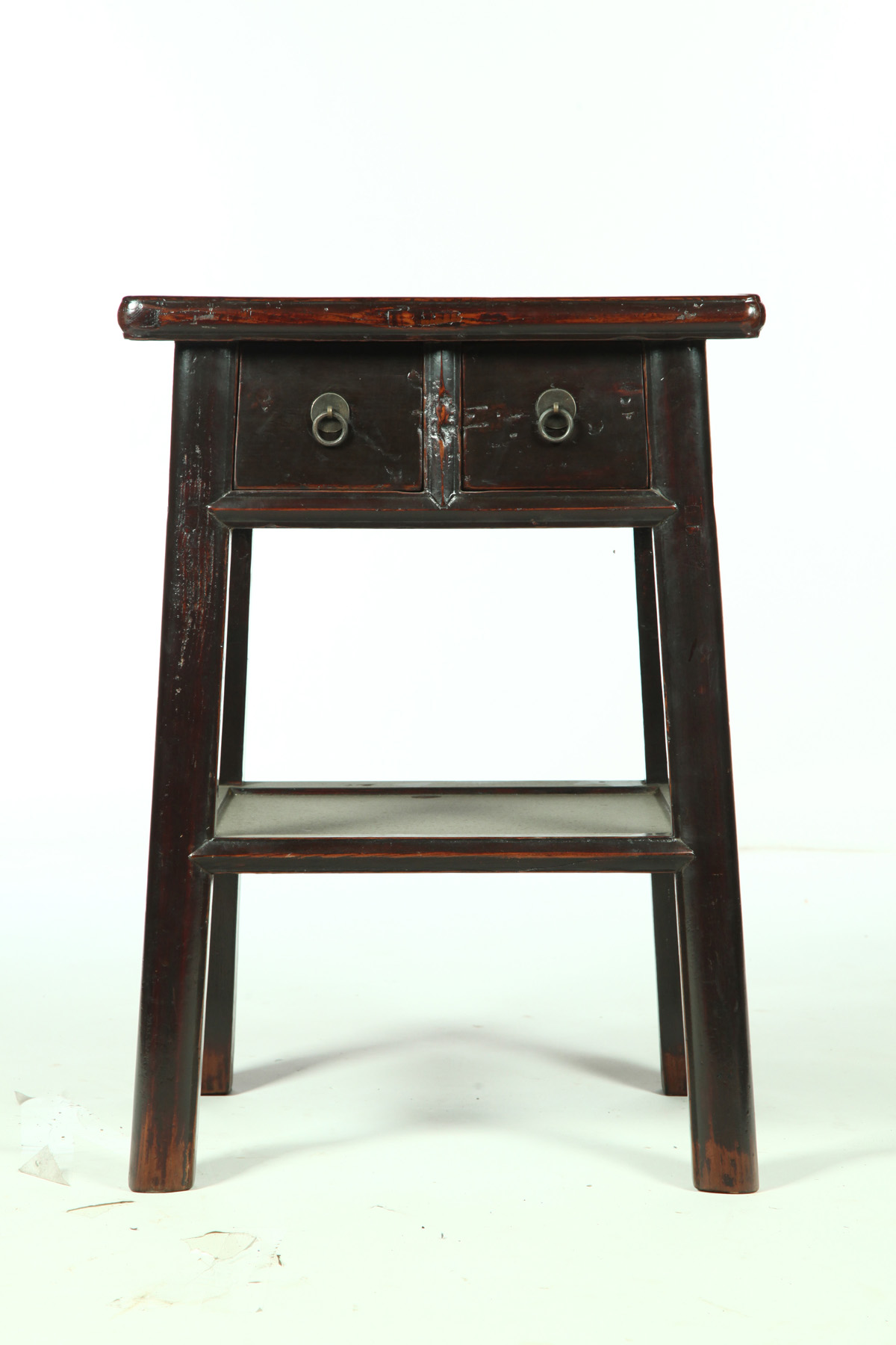 Appraisal: TABLE China th century elm Mortised construction with lacquered surface