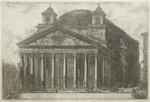 Appraisal: PIRANESI GIOVANNI BATTISTA Mogliano by Mestre - Rome Veduta del