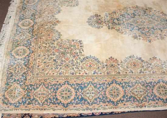 Appraisal: Persian Kerman carpet Iran circa x Estimate - Excellent some