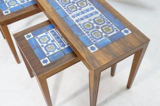 Appraisal: SEVERIN HANSEN pc Table set with Royal Copenhag SEVERIN HANSEN