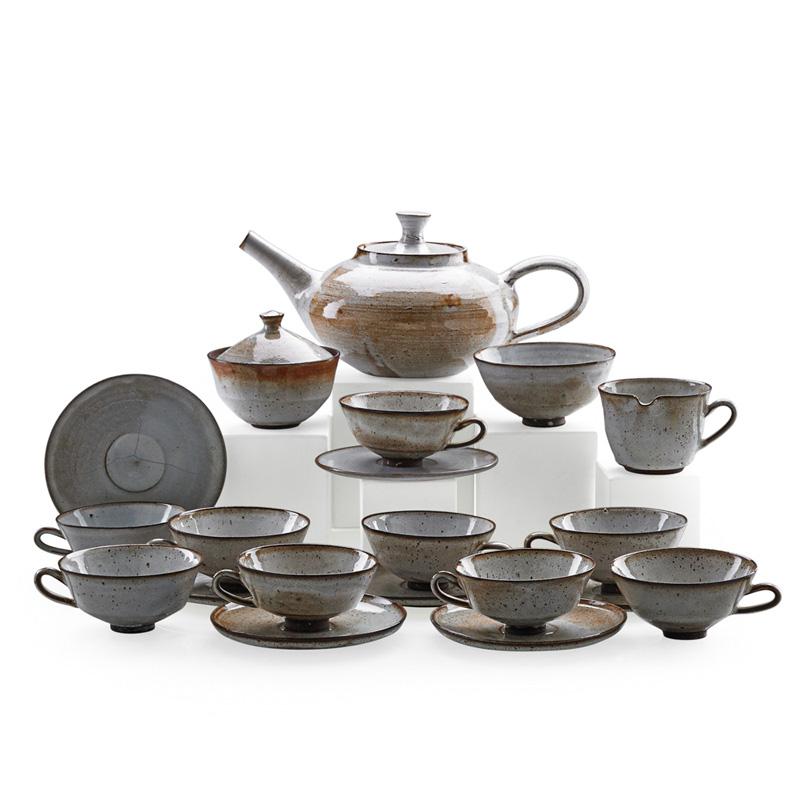 Appraisal: FRANS WILDENHAIN Tea set Condition Report Overall excellent condition a