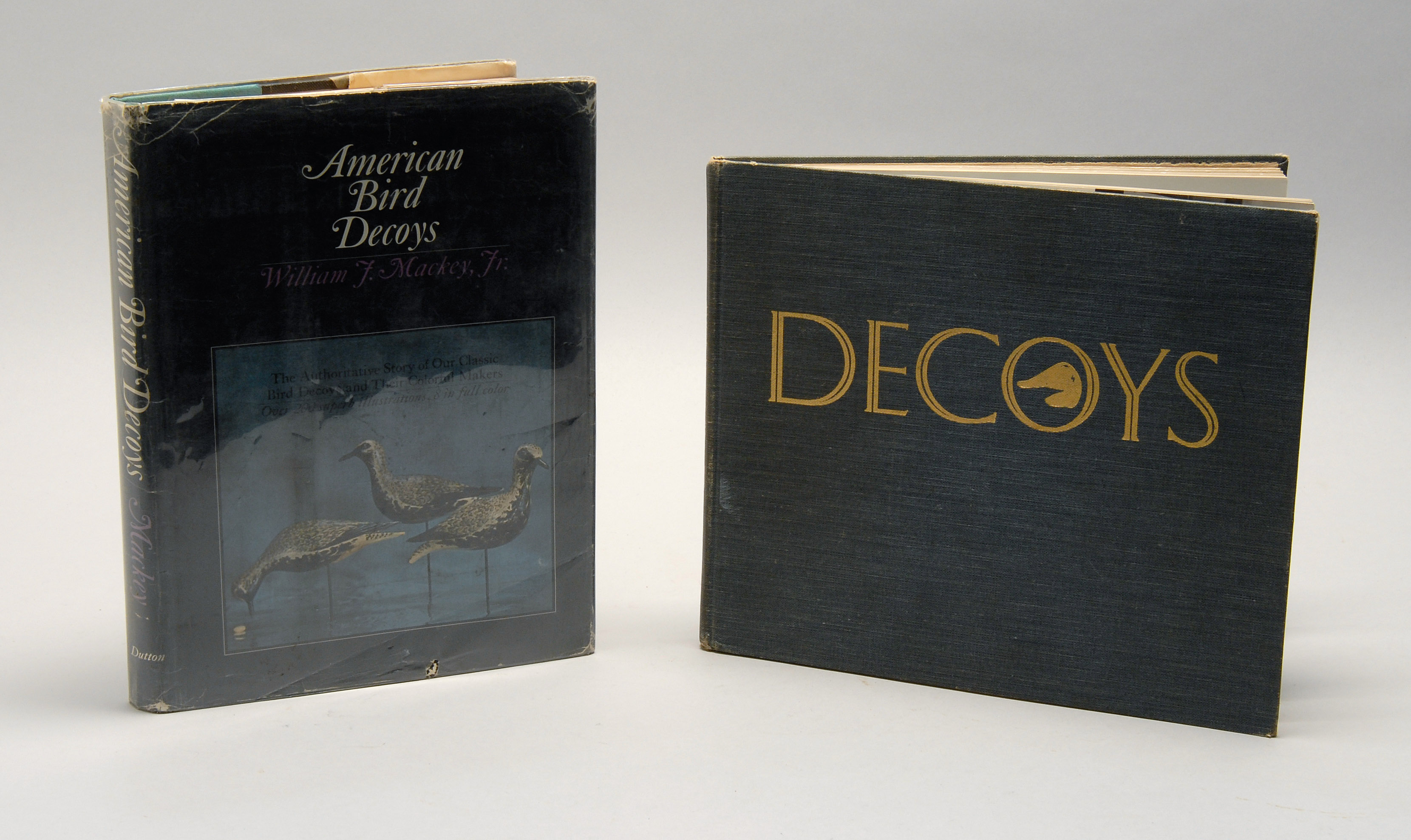 Appraisal: DECOYS Two books Colio Quintina American Decoys - Ducks Eiders