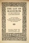 Appraisal: RARE LTD ED BOOK - 'The Lay of Maldoror' by