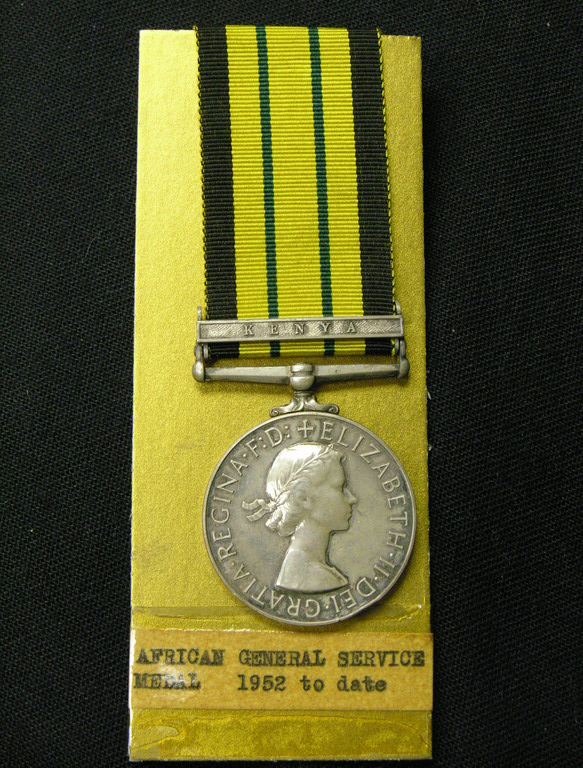 Appraisal: BRITISH MILITARY AFRICAN GEN SERVICE MEDAL Type Elizabeth II Awarded