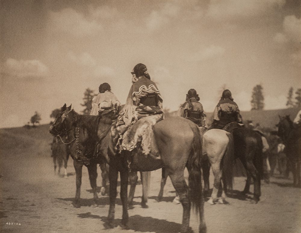 Appraisal: Edward Curtis Jicarilla Women Edward S Curtis - Jicarilla Women