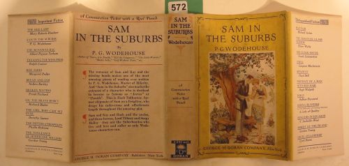 Appraisal: WODEHOUSE P G Sam in the Suburbs vo olive cloth